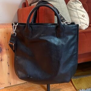Matt & Nat Black Vegan Leather Bag